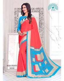 Tamara Silk Crape Saree (9032)