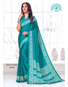 Tamara Silk Crape Saree (9038)