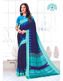 Tamara Silk Crape Saree (9040)