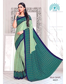 Tamara Silk Crape Saree (9047)