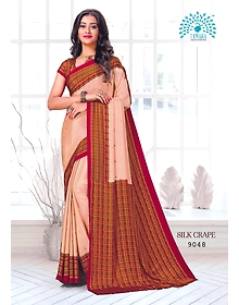 Tamara Silk Crape Saree (9048)