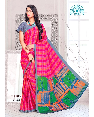 Tamara Turkey Saree (6053)-6053