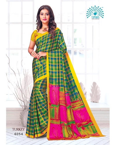 Tamara Turkey Saree (6054)-6054