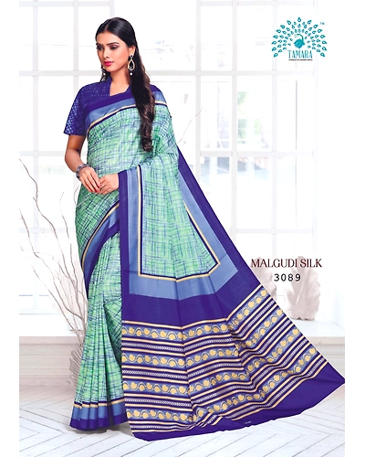 Tamara Malgudi Silk Saree (3089)-3089