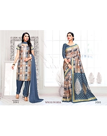 Tamara Malgudi Silk Saree & Salwaar (3081)