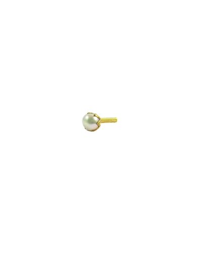 Vinayak REAL PEARLS Gold Nose Stud (3.5)-1
