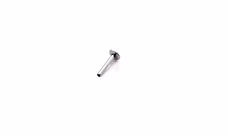 Vinayak Pink color Cubic Zirconia Gold Nose Stud