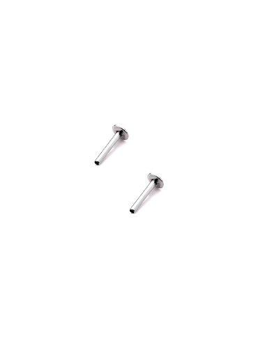 VINAYAK STAR GARNET GOLD NOSE STUD (5 MM 2 ps combo)-gnpstr5garc