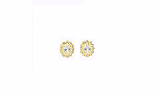 Vinayak princess Cluster Earring collections for party