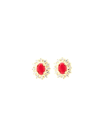 Vinayak princess Cluster Earring collections for party