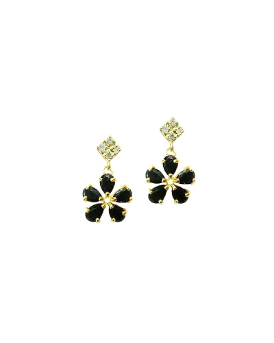 Vinayak Sober American dImond &amp; Onyx Jewel Set (Pear)-Black Onyx-1
