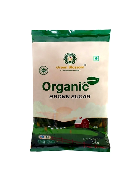 Green Blossom Organic Brown Sugar - 1 kg