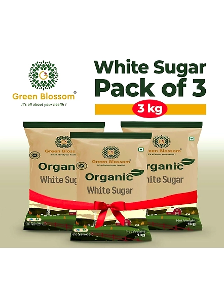 Green Blossom White Sugar (Sulphurless) - Pack of 3