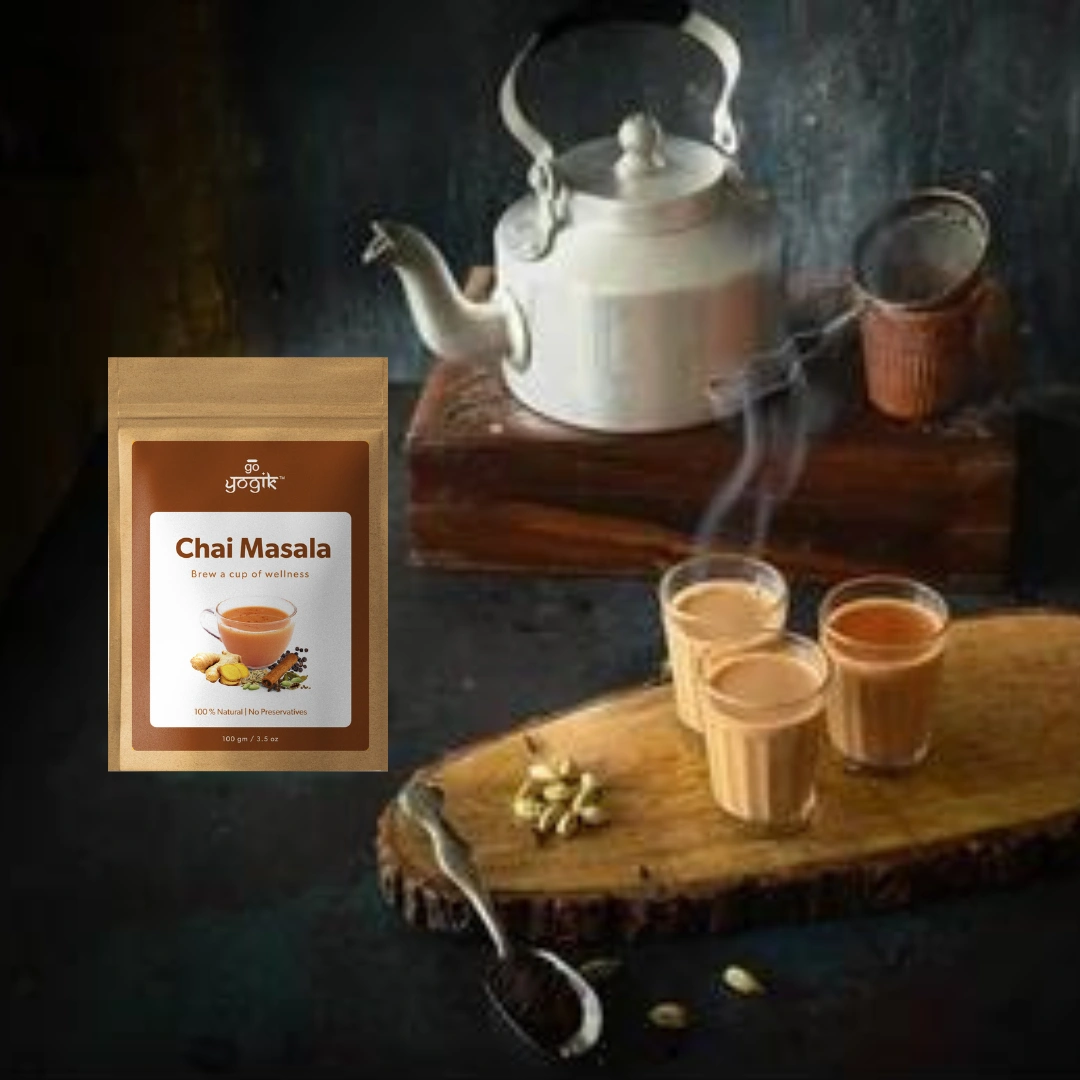 CHAI MASALA / SPICED GINGER TEA 100g-go-yogik