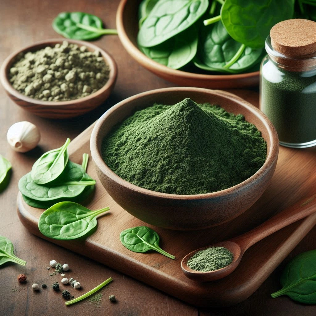 Spinach Leaves &amp; Powder-1