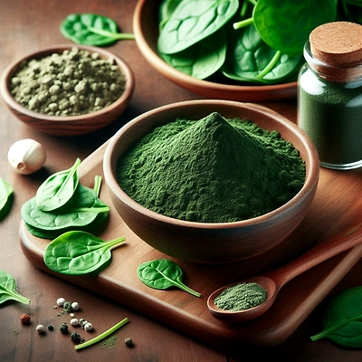 Spinach Leaves &amp; Powder-1