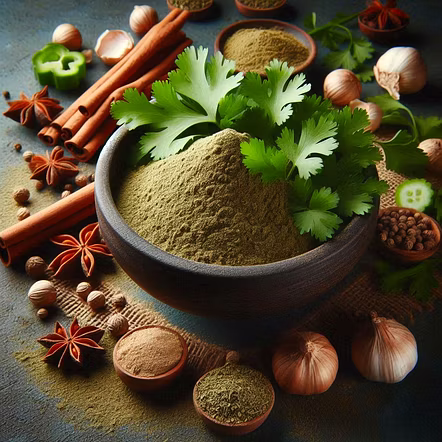 Coriander Powder Home Base Without Chemical, Ash Or Presurvative
