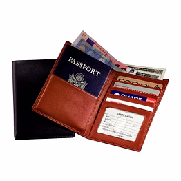 leather passport holder