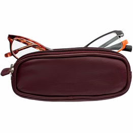 leather eyeglass case