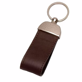 leather keychain