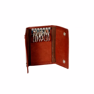 leather key case