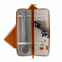 leather tie case