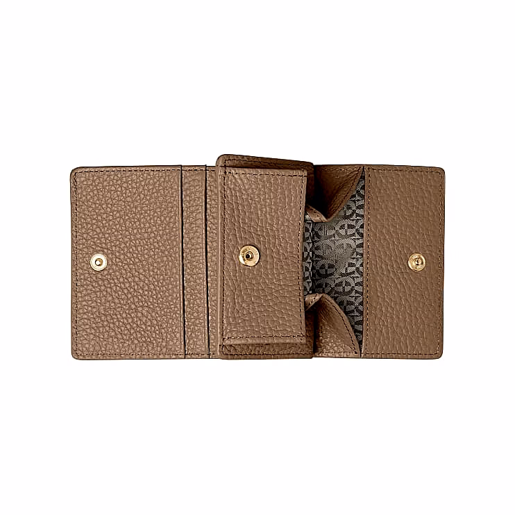 Genuine Leather Coin Case with card wallet and coin pocket image 2