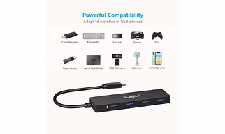 Black-i USB C 3.1 To USB 3.0 4 Port Hub ( BI-TC-4H )