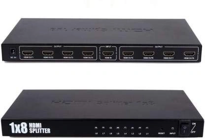 HDMI Splitter 1 in 8 Port Out of Full HD Support 1080 P 4k 1x8 HDMI Splitter 4K, 8 Port HDMI Splitter 1 to 8 Real 4K x 2K Splitter HDMI 1 I HDMI Splitter HDMI Splitter ver-CLI-HDSP-8P