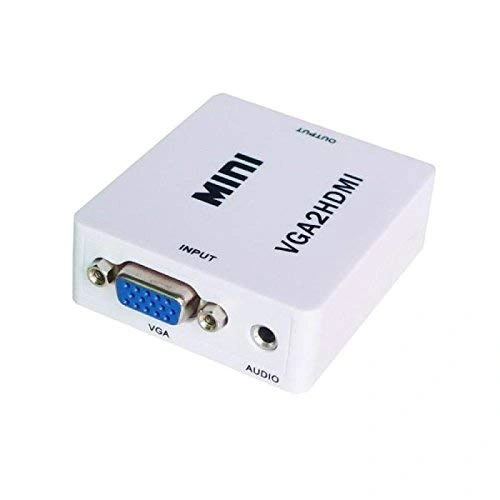 Cablelink VGA to HDMI, Mini HD 1080P 3.5mm Audio VGA to HDMI HD HDTV Video Converter Box Adapter VGA2HDMI for PC Laptop Dispaly Projector.-2