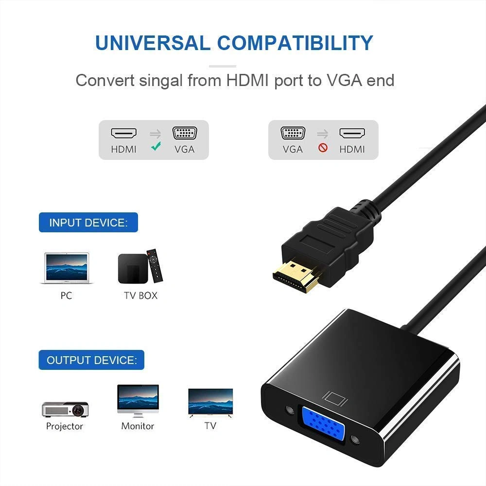 CABLELINK HDMI TO VGA CONVERTER (AUX)-5