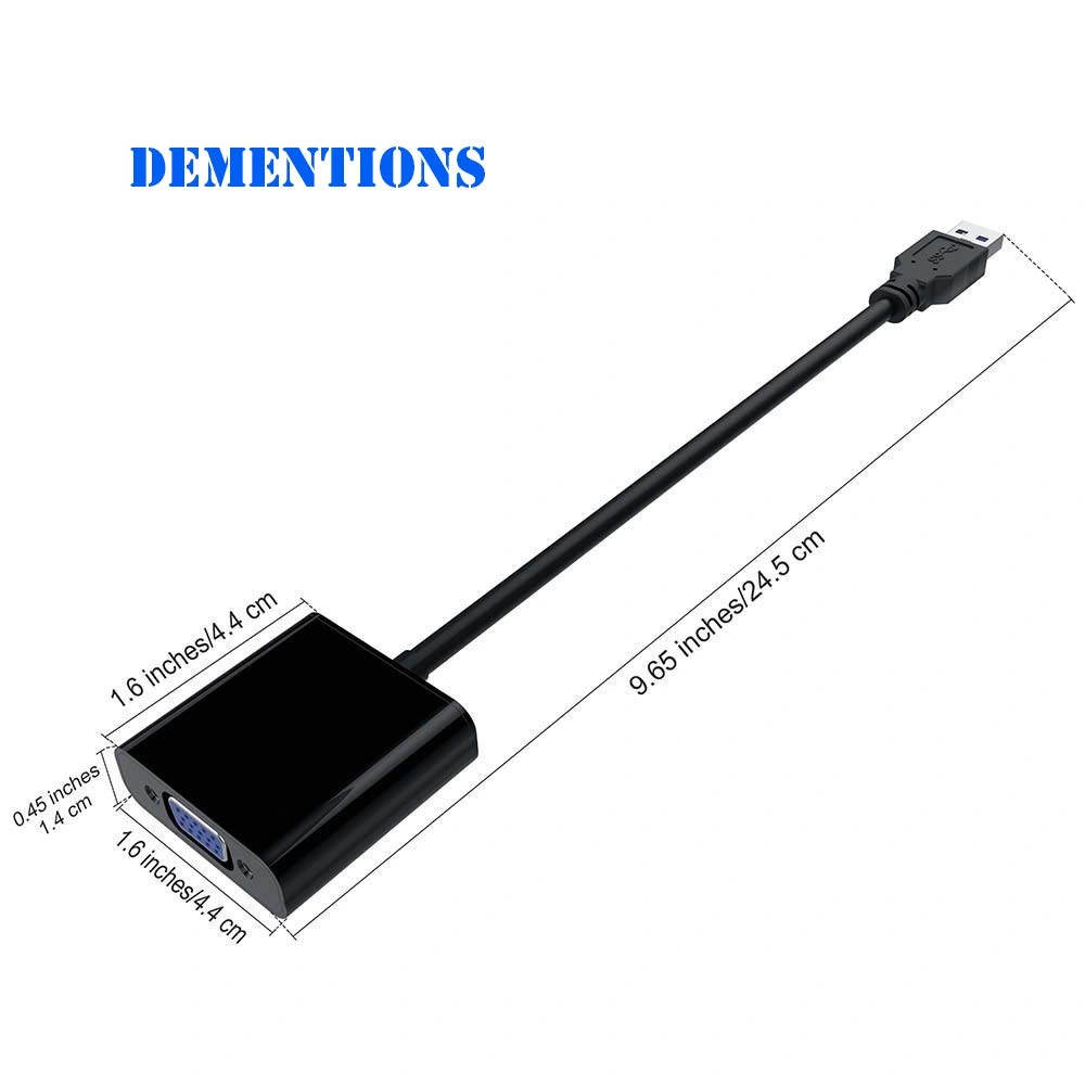 CABLELINK USB 3.0 TO VGA CONVERTER-6