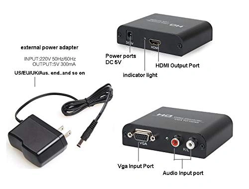 CABLELINK VGA TO HDMI CONVERTER (METAL)-1