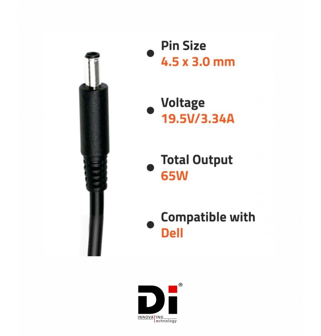 CABLELINK LAPTOP ADAPTOR 19.5V-3.34A (DELL NEW)-1