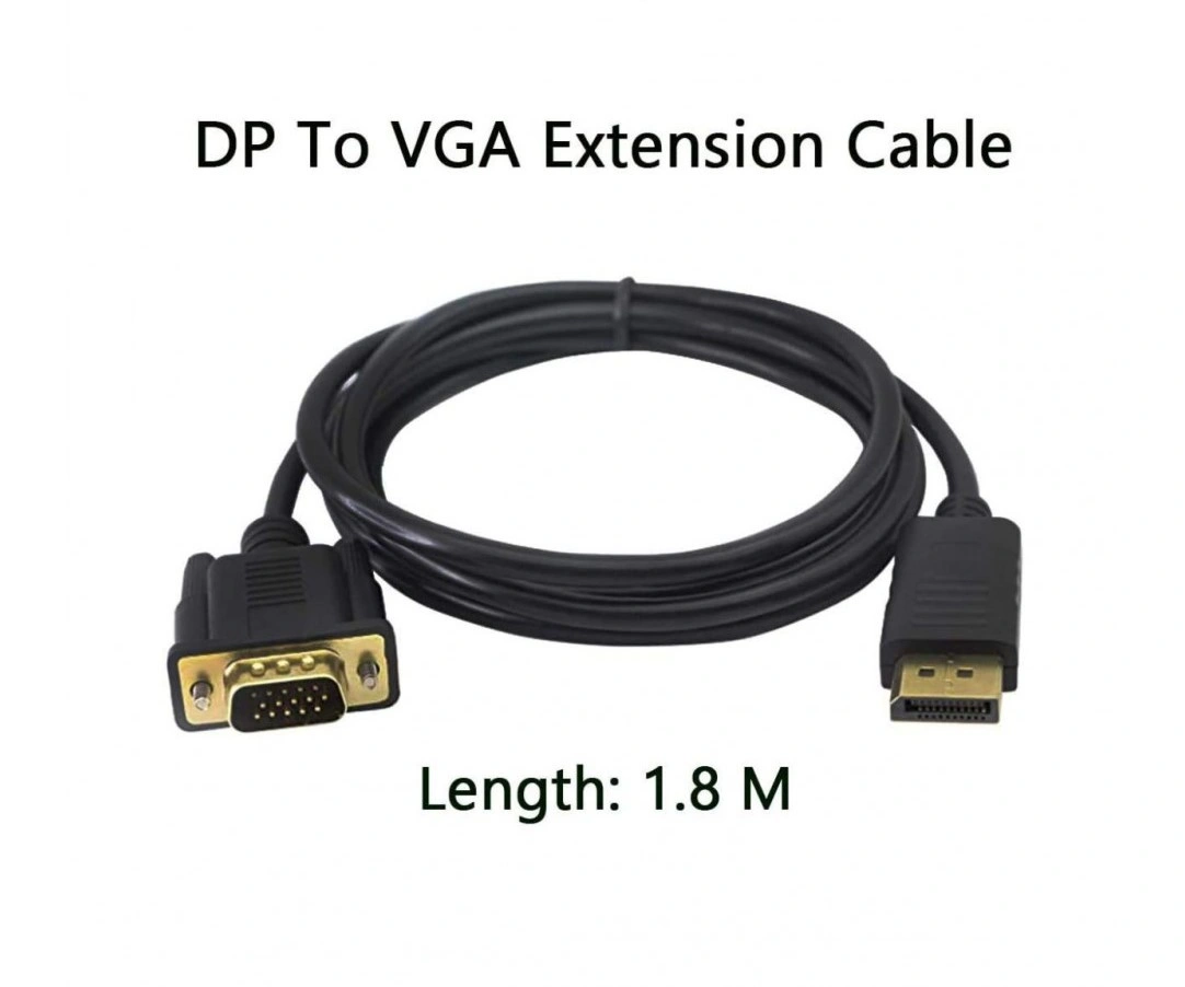 CABLELINK DP TO VGA CABLE (15 PIN MALE)-1