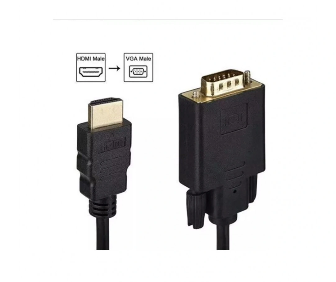 CABLELINK HDMI TO VGA CABLE 1.5M-3