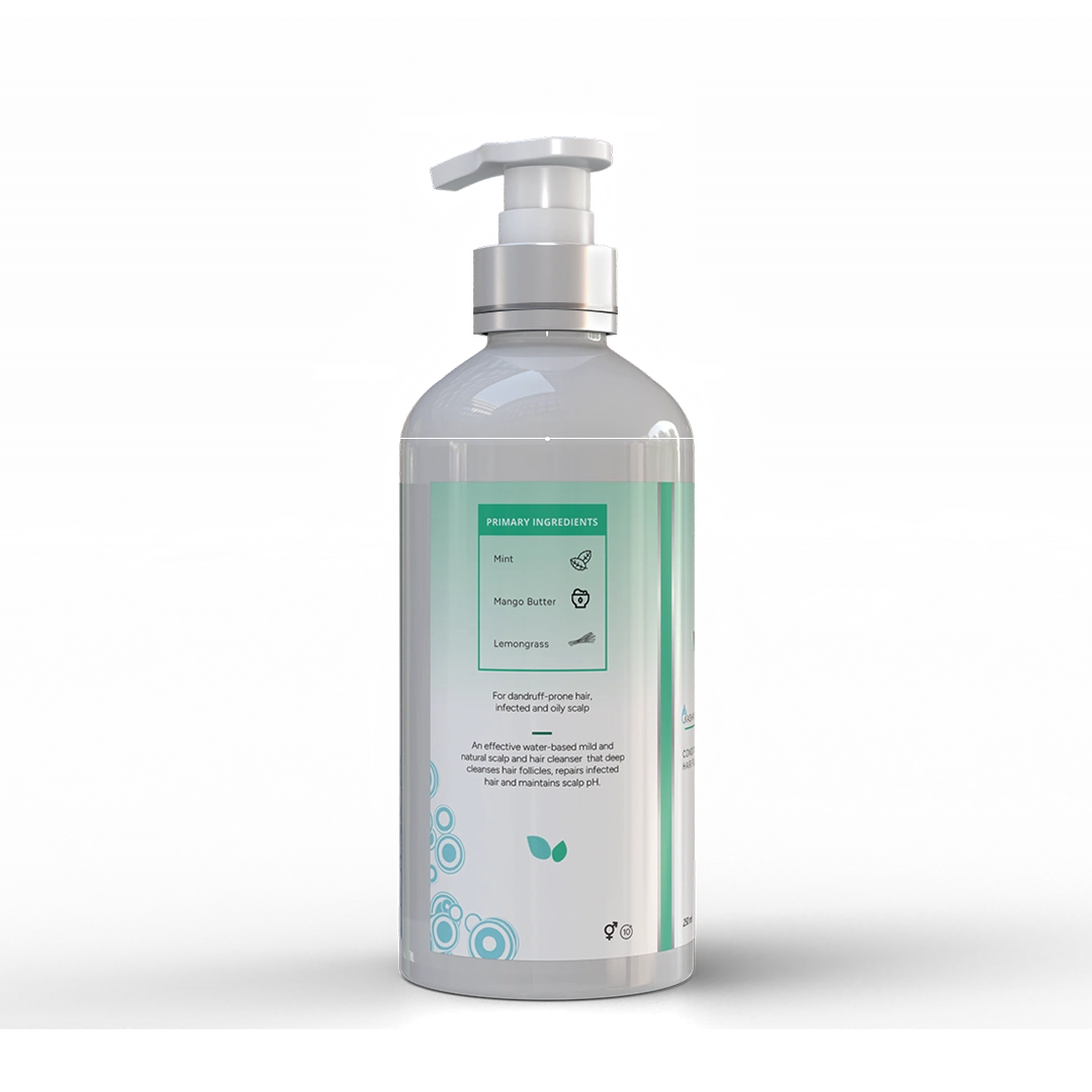 Mint Magic | Conditioning Shampoo | Dandruff, Oil &amp; Infection Control | Sulphate, Paraben &amp; SLS Free-250 ml-4