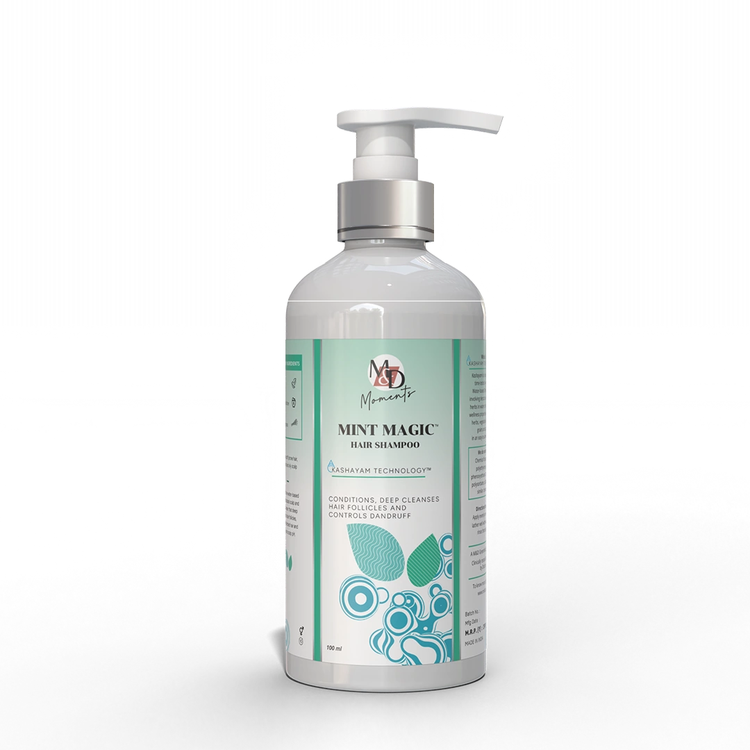 Mint Magic | Conditioning Shampoo | Dandruff, Oil &amp; Infection Control | Sulphate, Paraben &amp; SLS Free-100 ml-2