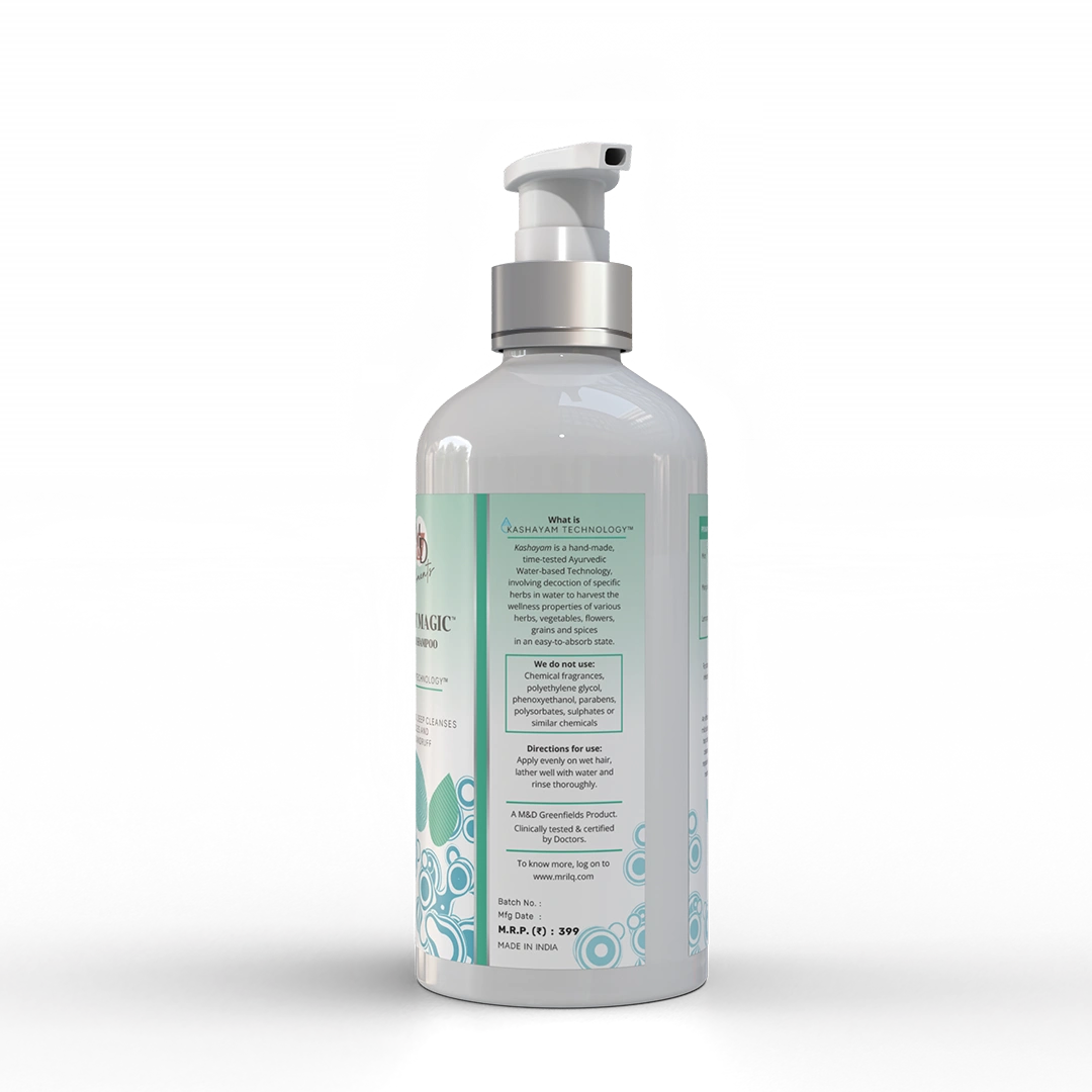 Mint Magic | Conditioning Shampoo | Dandruff, Oil &amp; Infection Control | Sulphate, Paraben &amp; SLS Free-100 ml-3