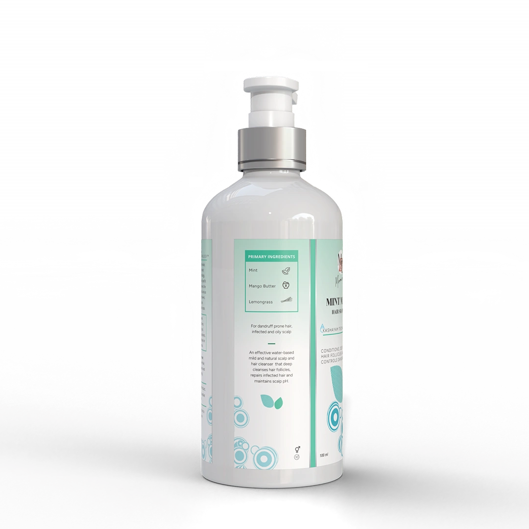 Mint Magic | Conditioning Shampoo | Dandruff, Oil &amp; Infection Control | Sulphate, Paraben &amp; SLS Free-100 ml-4