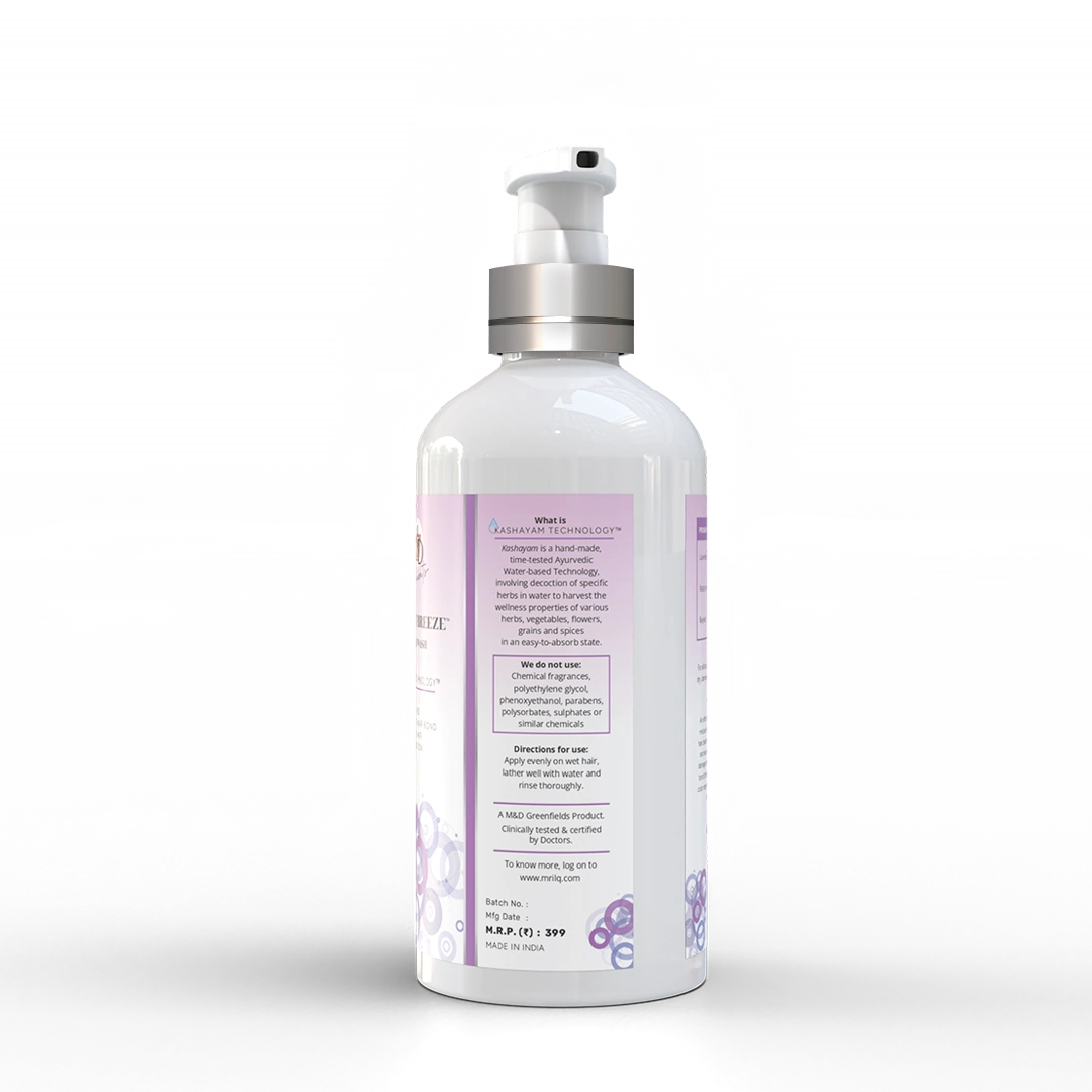 Violet Breeze | Conditioning Shampoo | Dry, Curly, Chemically Treated Hair | Sulphate, Paraben &amp; SLS Free-100 ml-3