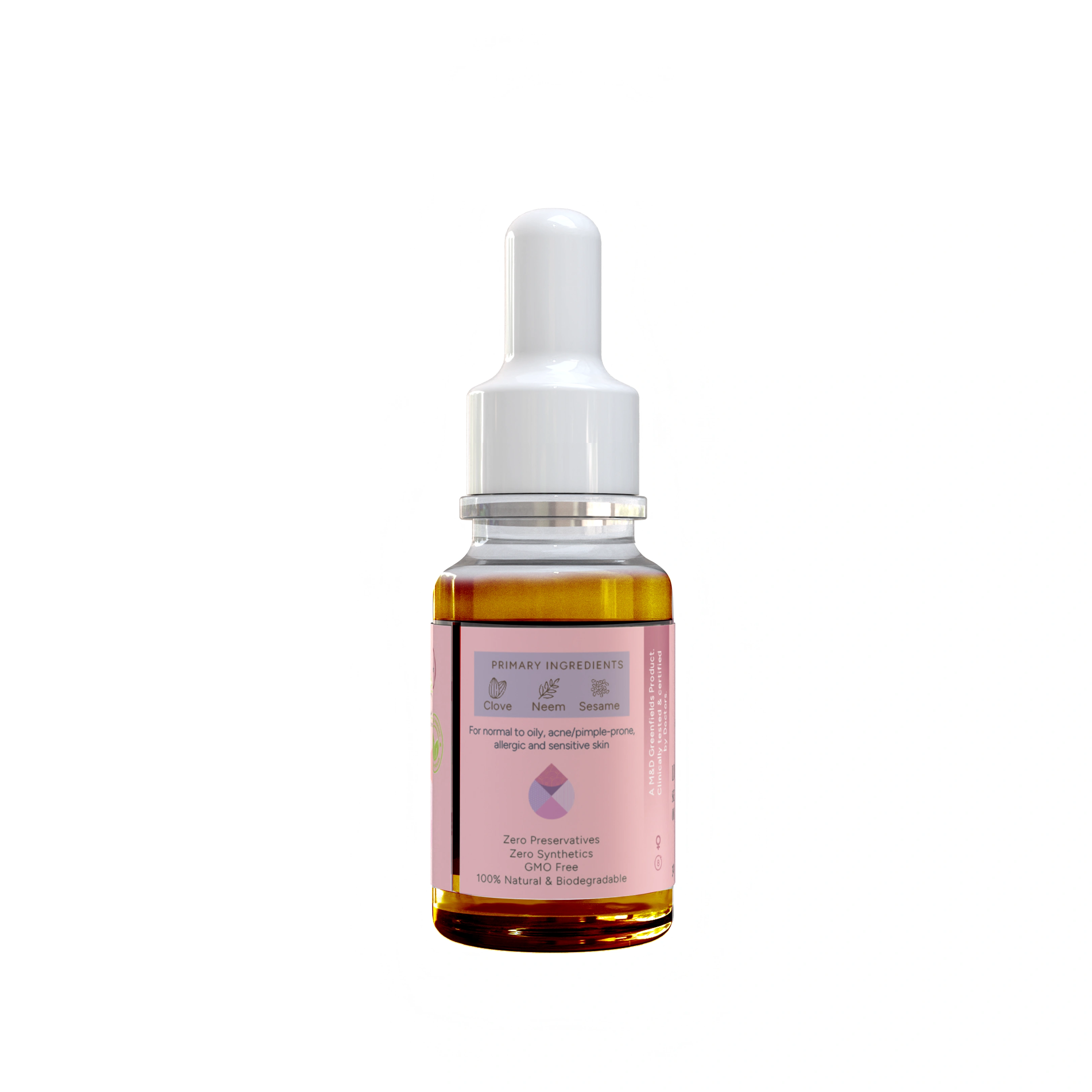 Lustre Oil Face Serum | Acne, Pimple &amp; Oil Control | Natural lightweight moisturizer | Daily Use | All skin types-30 gms-4