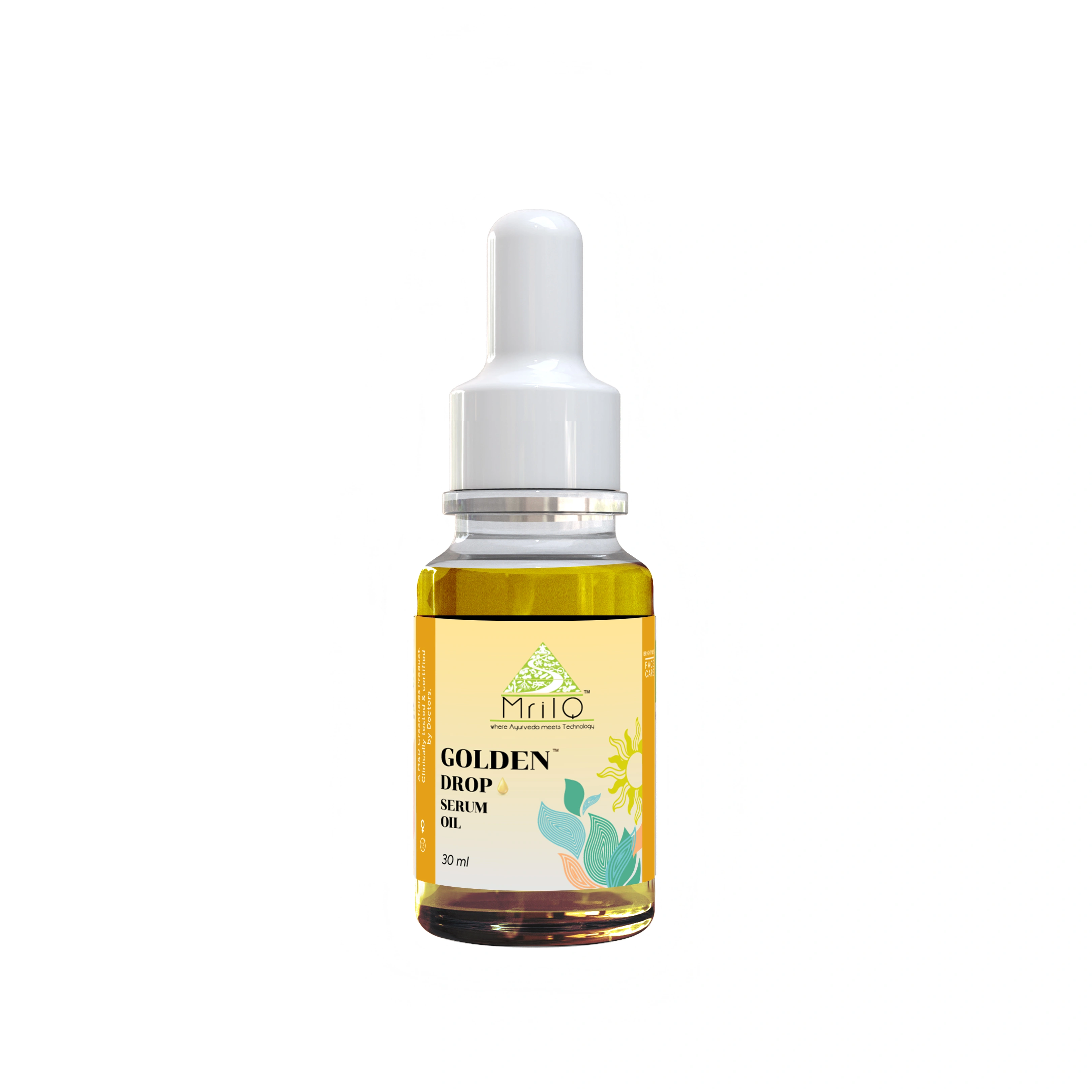 Golden Drop Oil | Instant Glow &amp; Hydration| Vit C Serum | All Skin Types-30 ml-2