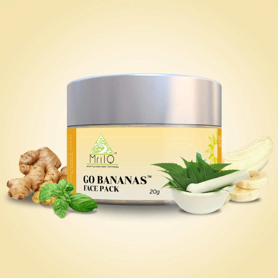 Go Bananas Face Pack | Instant Glow | Super Soft Skin | All Skin Types-FC-GBP20