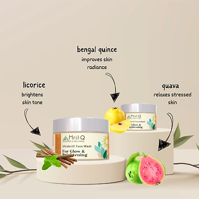 Ultra Brite Face Wash | Brightening Vitamin C enriched | Daily Use | Normal , Mature, Dry, Combination Skin