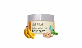Go Bananas Face Pack | Instant Glow | Super Soft Skin | All Skin Types