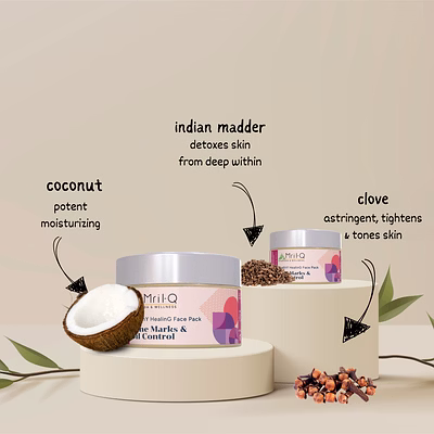 healthy healing pack | acne, marks, pigmentation & oil control | sensitive, oily & combination skin