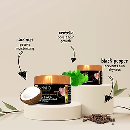 Roots & Stems | Hair Mask | Intense Repair | Hair Regrowth | Control Early Greying