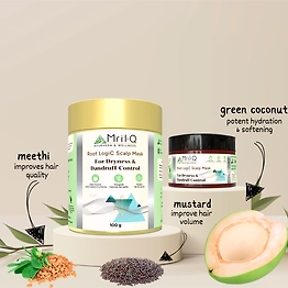 Root Logic | Hair Mask | Controls Dry Dandruff | Control Hair fall | Soothes irritated scalp