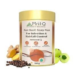 Root Basic | Hair Mask | Heals Scalp Infection | Controls Wet Dandruff | Control Hair fall | Nourishes Hair